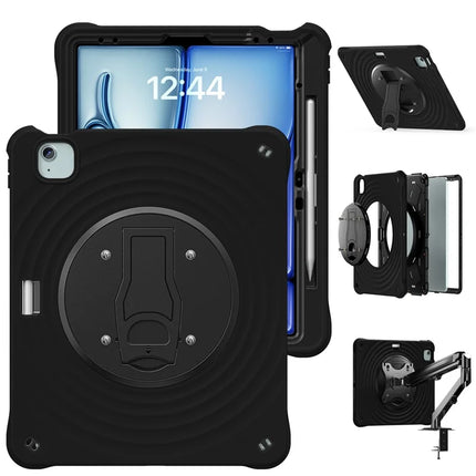 Kickstand Case for iPad Air 11 (2024) / Air (2022) / (2020) / iPad Pro 11 (2022) / (2021) / (2020) / (2018) PC+Silicone+TPU Tablet Cover