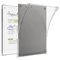 For Remarkable Paper Pro Case Anti-Drop Clear TPU Tablet Cover with Pen Slot