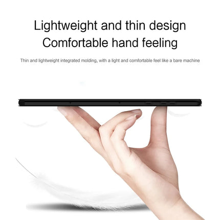 For Lenovo Legion Y700 (2024) Case PU Leather TPU Back Trifold Stand Tablet Cover Auto Wake / Sleep