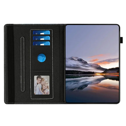For iPad 10.9 (2022) Case Pattern Leather Tablet Cover with Auto Sleep / Wake, Card Holder