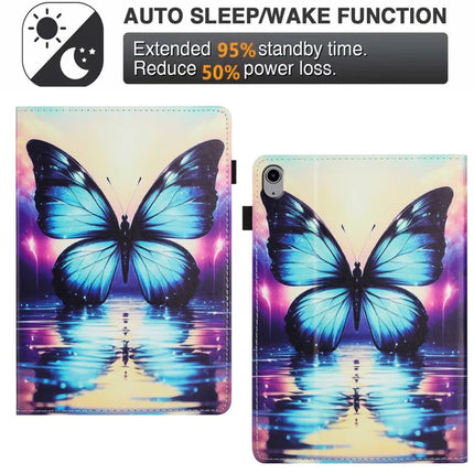 For iPad 10.9 (2022) Case Pattern Leather Tablet Cover with Auto Sleep / Wake, Card Holder
