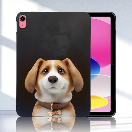 For iPad 10.9 (2022) Case Pattern Printing Slim TPU Tablet Protective Cover