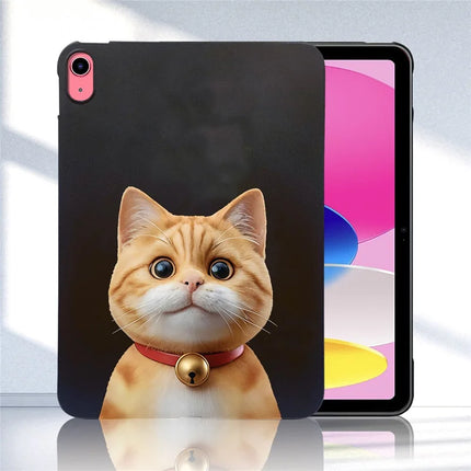 For iPad 10.9 (2022) Case Pattern Printing Slim TPU Tablet Protective Cover