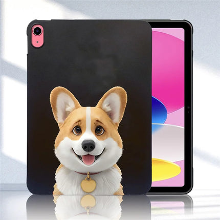 For iPad 10.9 (2022) Case Pattern Printing Slim TPU Tablet Protective Cover