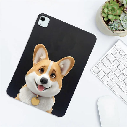 For iPad Air 11 (2024) Case Pattern Printing Slim TPU Tablet Protective Cover