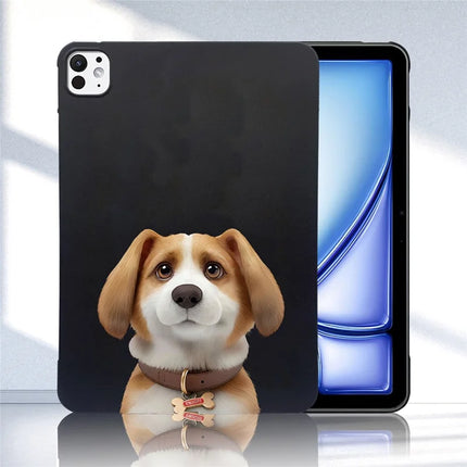 For iPad Pro 11 (2024) Case Pattern Printing Slim TPU Tablet Protective Cover