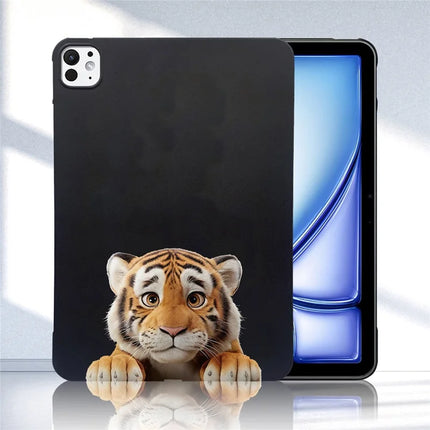 For iPad Pro 11 (2024) Case Pattern Printing Slim TPU Tablet Protective Cover
