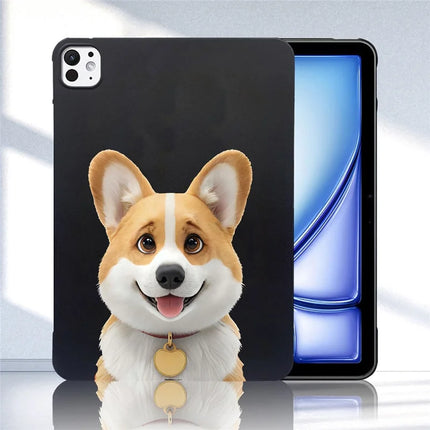 For iPad Pro 11 (2024) Case Pattern Printing Slim TPU Tablet Protective Cover