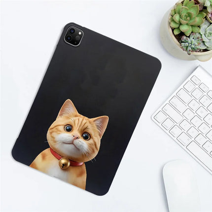 For iPad Pro 11 (2021)  /  (2020)  /  (2018) Case Pattern Printing Slim TPU Tablet Protective Cover