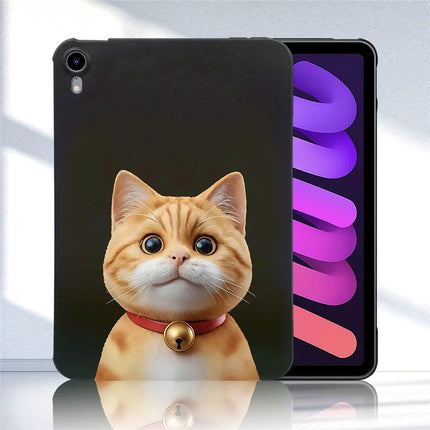 For iPad mini (2024) Case Pattern Printing Slim TPU Tablet Protective Cover
