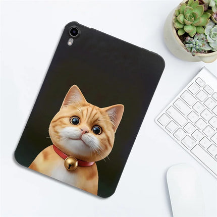 For iPad mini (2024) Case Pattern Printing Slim TPU Tablet Protective Cover