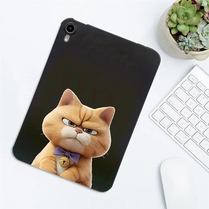 For iPad mini (2024) Case Pattern Printing Slim TPU Tablet Protective Cover