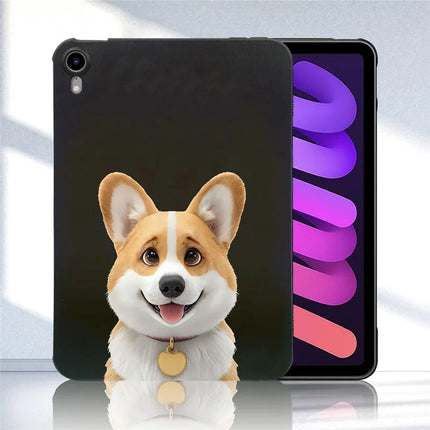 For iPad mini (2024) Case Pattern Printing Slim TPU Tablet Protective Cover