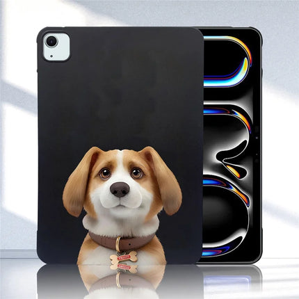 For iPad Air 13 (2024) Case Pattern Printing Slim TPU Tablet Protective Cover