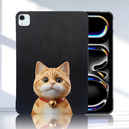 For iPad Air 13 (2024) Case Pattern Printing Slim TPU Tablet Protective Cover