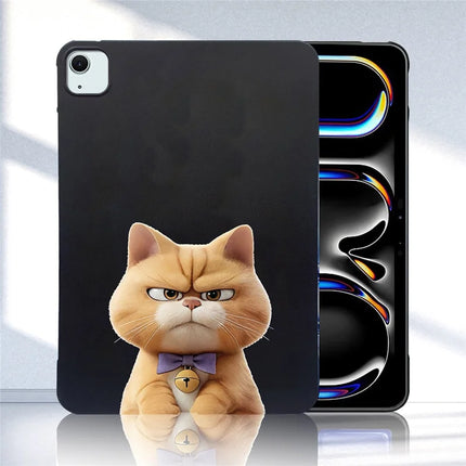 For iPad Air 13 (2024) Case Pattern Printing Slim TPU Tablet Protective Cover