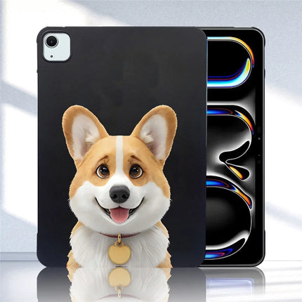 For iPad Air 13 (2024) Case Pattern Printing Slim TPU Tablet Protective Cover