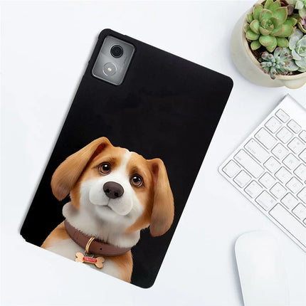For Lenovo Tab M11 Plus Case Pattern Printing Slim TPU Tablet Protective Cover