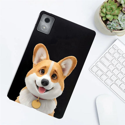 For Lenovo Tab M11 Plus Case Pattern Printing Slim TPU Tablet Protective Cover