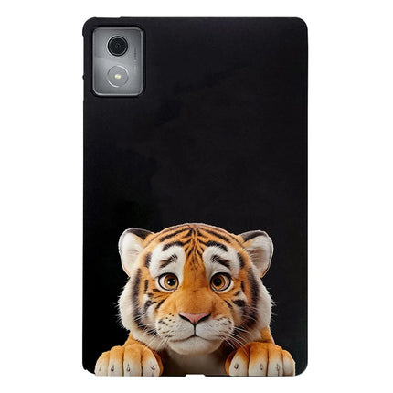 For Lenovo Tab M11 Plus Case Pattern Printing Slim TPU Tablet Protective Cover - Garfield Cat