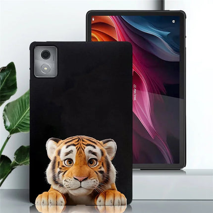 For Lenovo Tab M11 Plus Case Pattern Printing Slim TPU Tablet Protective Cover