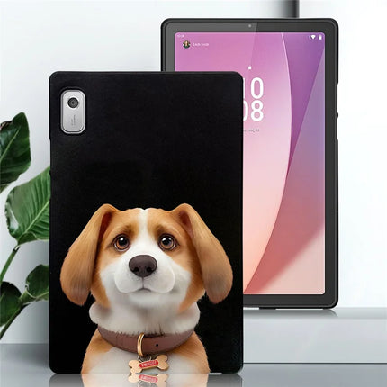 For Lenovo Tab M9 Case Pattern Printing Slim TPU Tablet Protective Cover