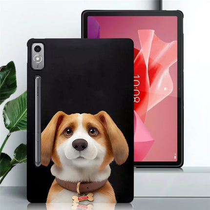 For Lenovo Tab P12 Case Pattern Printing Slim TPU Tablet Protective Cover