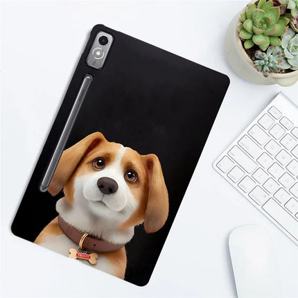 For Lenovo Tab P12 Case Pattern Printing Slim TPU Tablet Protective Cover
