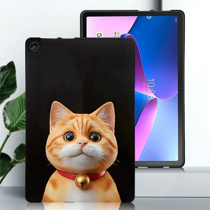 For Lenovo Tab M10 (Gen 3) Case Pattern Printing Slim TPU Tablet Protective Cover
