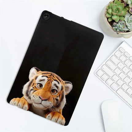 For Lenovo Tab M10 (Gen 3) Case Pattern Printing Slim TPU Tablet Protective Cover