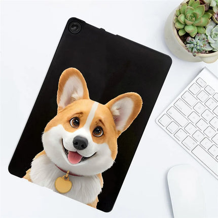 For Lenovo Tab M10 (Gen 3) Case Pattern Printing Slim TPU Tablet Protective Cover