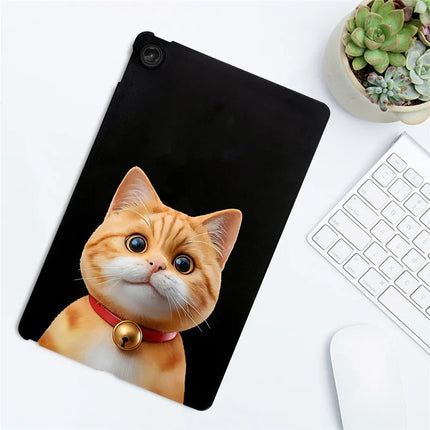 For Lenovo Tab M10 Plus (3rd Gen) Case Pattern Printing Slim TPU Tablet Protective Cover