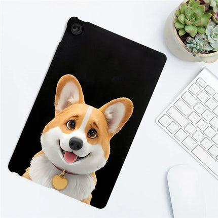 For Lenovo Tab M10 Plus (3rd Gen) Case Pattern Printing Slim TPU Tablet Protective Cover