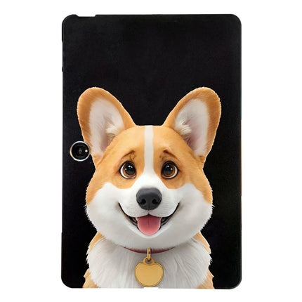 TPU Case For Oppo Pad Neo  /  Pad Air 2  /  OnePlus Pad Go Pattern Printing Slim Tablet Protective Cover - Corgi