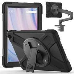For Amazon Fire HD 10 (2023) Case Kickstand PC+Silicone Tablet Cover