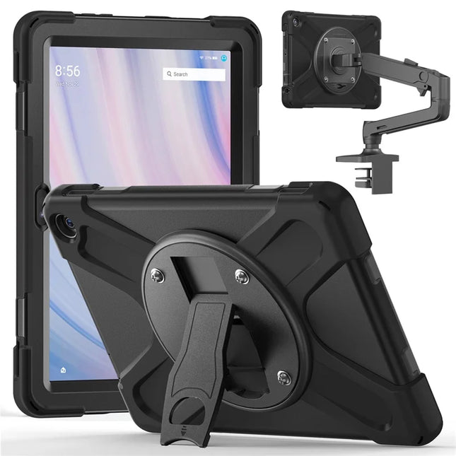 For Amazon Fire HD 10 (2023) Case Kickstand PC+Silicone Tablet Cover