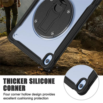 For iPad 10.9 (2022) Case Kickstand PC+Silicone+TPU Tablet Cover
