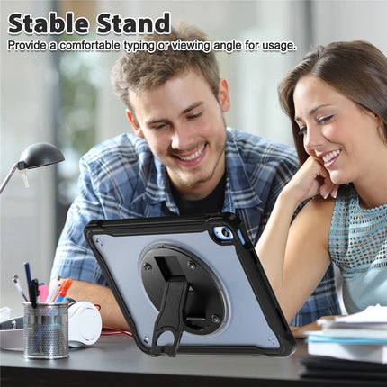 For iPad 10.9 (2022) Case Kickstand PC+Silicone+TPU Tablet Cover