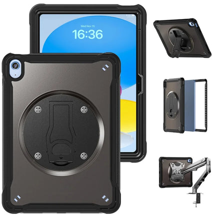 For iPad 10.9 (2022) Case Kickstand PC+Silicone+TPU Tablet Cover