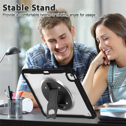 Kickstand Case for iPad Air 13 (2024) / iPad Pro 12.9 (2022) / (2021) / (2020) / (2018) PC+Silicone+TPU Tablet Cover