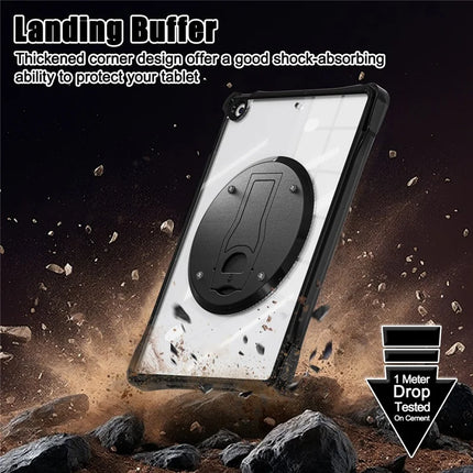 Clear Case for iPad 10.2 (2021) / (2020) / (2019) PC+TPU+Acrylic Kickstand Cover