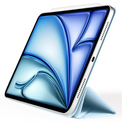 For iPad 10.9 (2022) Case PC + PU Leather Origami Stand Magnetic Tablet Cover