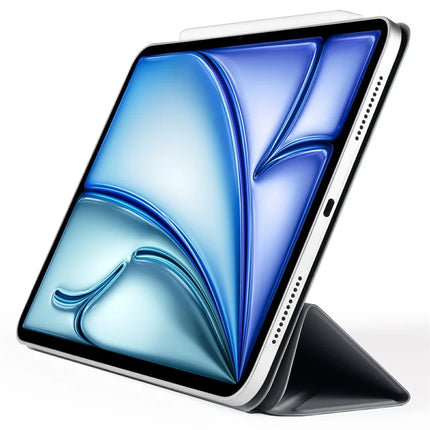 For iPad 10.9 (2022) Case PC + PU Leather Origami Stand Magnetic Tablet Cover
