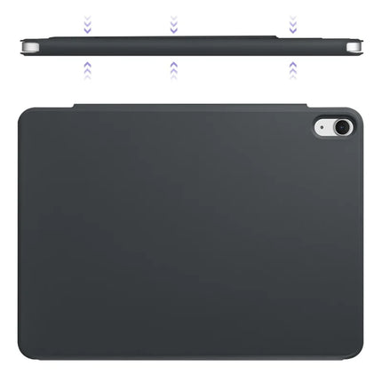 For iPad 10.9 (2022) Case PC + PU Leather Origami Stand Magnetic Tablet Cover