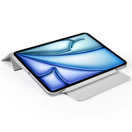 For iPad 10.9 (2022) Case PC + PU Leather Origami Stand Magnetic Tablet Cover