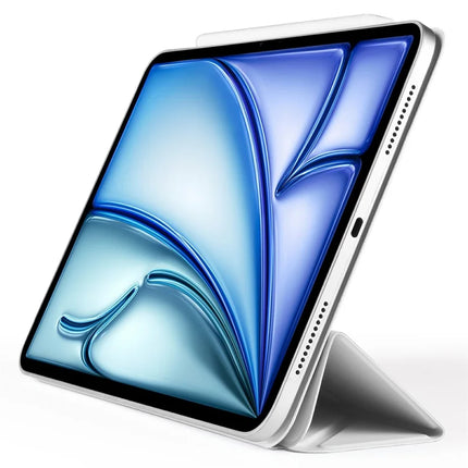 For iPad 10.9 (2022) Case PC + PU Leather Origami Stand Magnetic Tablet Cover