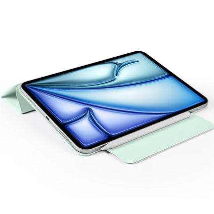 For iPad 10.9 (2022) Case PC + PU Leather Origami Stand Magnetic Tablet Cover