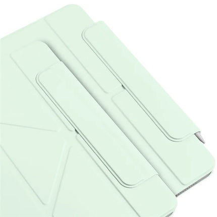 For iPad 10.9 (2022) Case PC + PU Leather Origami Stand Magnetic Tablet Cover