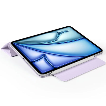 For iPad 10.9 (2022) Case PC + PU Leather Origami Stand Magnetic Tablet Cover