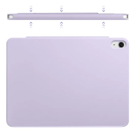 For iPad 10.9 (2022) Case PC + PU Leather Origami Stand Magnetic Tablet Cover
